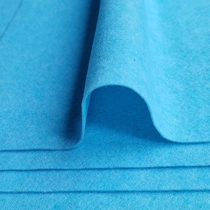 Jtnohx Color Felt, Soft Felt Sheets, 1.4mm Thick 8"x12" Handicraft Felt Fabrics - Image 4