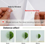 Coavas Frosted Glass Window Privacy Film, Static Cling Decorative Covering - Image 7