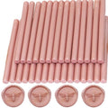 Wax Seal Sticks Rose Gold, Mini Wax Seal Gun Sticks Suit by ONWINPOR