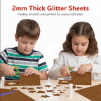 Self-Adhesive Glitter EVA Foam Sheets - Image 4
