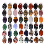 Wholesale Lot Multi-color Gemstone Round Oval Cab Cabochon by Justinstones
