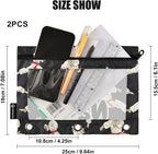 Custom Karate Black Pencil Pouch - Image 3