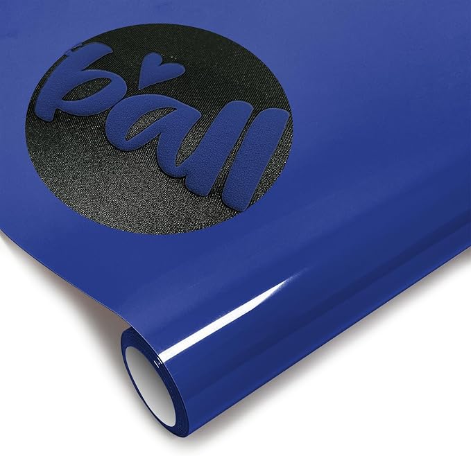 Puff Heat Transfer Vinyl, 12in X 5ft Iron on Vinyl | 3D Puff, Wash No Fade by YIWLOER