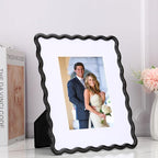 Black 8x10'' Heavy-Duty Zinc Alloy Picture Frames - Image 3