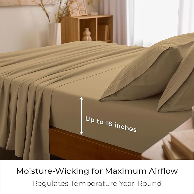 Mellanni Queen Sheets Set - Image 4