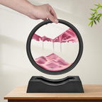 Wai Danie Moving Sand Art Picture 3D Hourglass Deep Sea Sandscape Liquid Motion - Image 3