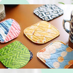 Kigley 2 Pcs Curved Corner Cutter Quilt Ruler Acrylic Sewing Patchwork Template - Image 5