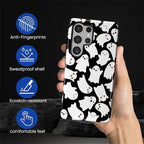 Case for Samsung Galaxy S26 Ultra Case, Halloween Ghosts Bats Design- Hybrid - Image 3