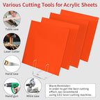 1/8 Thick 10 x 10 inch Acrylic Sheets - Image 3