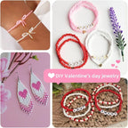 2mm Tiny Glass Seed Beads for Bracelets, 96 Colors 60000pcs Small Glass Beads - Image 4
