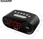 Sharp Digital Easy to Read Alarm Clock - Image 5