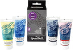 Speedball Water-Soluble Block Printing Ink Set – 4 Bold Colors by SpeedballArt