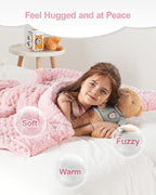 Super Soft Luxury Fleece Sherpa Weighted Blanket - Image 3