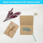 50 Pack Blank Cards and Envelopes 4.2 x 6.0 inches, Folded Cardstock - Image 4