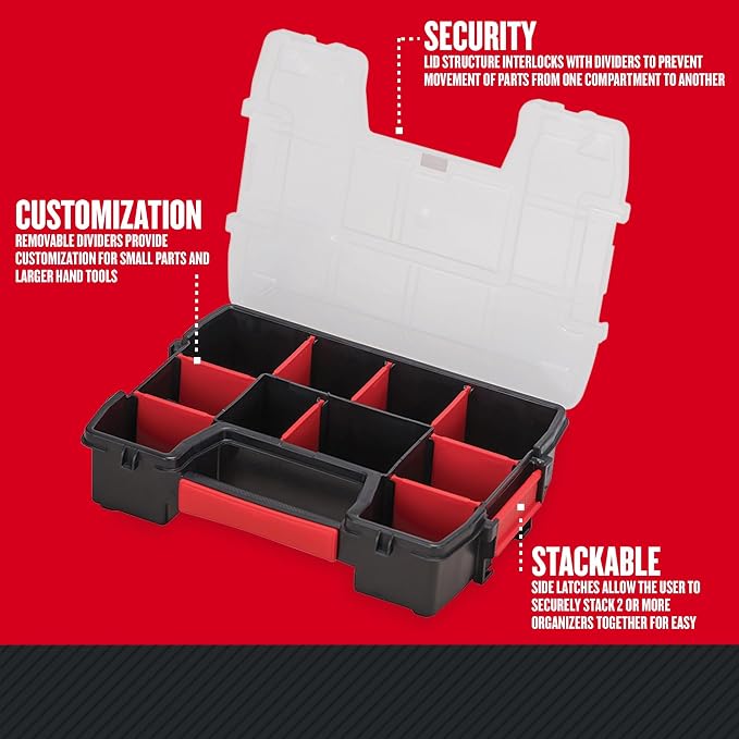 CRAFTSMAN 10-Compartment Small Tool Storage Organizer - Image 2