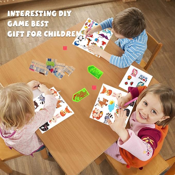 Labeol Diamond Art Kits for Kids Boys and Girls Ages 6-8-10-12 Easy to DIY - Image 3