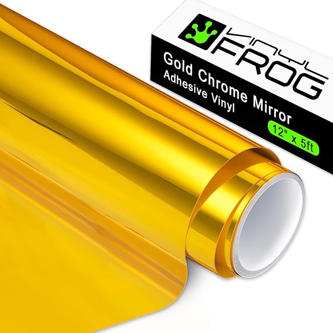VINYL FROG Gold Chrome Vinyl by VINYLFROG