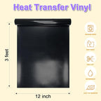 DUEUIOE HTV Heat Transfer Vinyl Bundle 20 Pack - Image 2