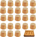25Pack Tapered Cork Stoppers 1.1 in H x 1.34 in Top x 1 in Bottom by Unknown