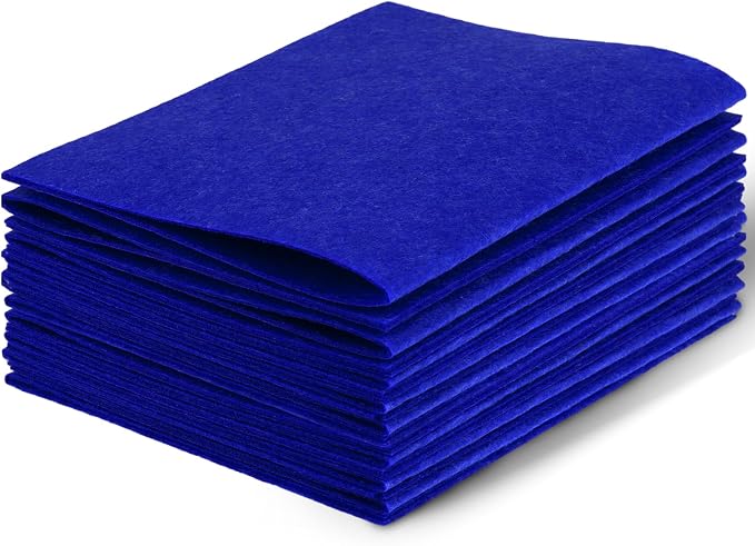 10Pcs Felt Sheets Fabric, for Halloween Christmas, for DIY and Sewing Projects by DIVINA+VITAE