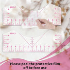 5Pack Tshirt Ruler Guide for Vinyl Alignment, T Shirt Rulers to Center Designs - Image 5
