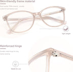 Madison Avenue TR90 Blue Light Blocking Glasses Anti Eyestrain UV Glare Blue - Image 3