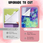 Tintnut Neon Watercolor Permanent Vinyl 8 Pcs 12x10in Self Adhesive Vinyl | Tie - Image 4