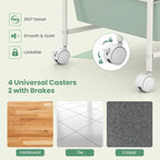 BECOMFORT 15-Drawer Rolling Cart - Image 4