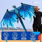 SGftre Complete Kite with Handle, Line & Accessories, Family Outdoor Activities - Image 2