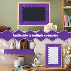 70Ft Shine Bulletin Board Borders，Scalloped Poster Boards Decorations Trim - Image 6