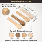 BeaverCraft Wood Carving Spoon Blanks Kit BB3 - Image 2