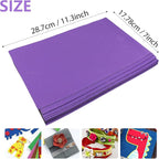 Adhesive Foam Sheets, 7x11.3 Inch Craft Eva Foam Sheets, 2mm Thick 10 Pcs - Image 3