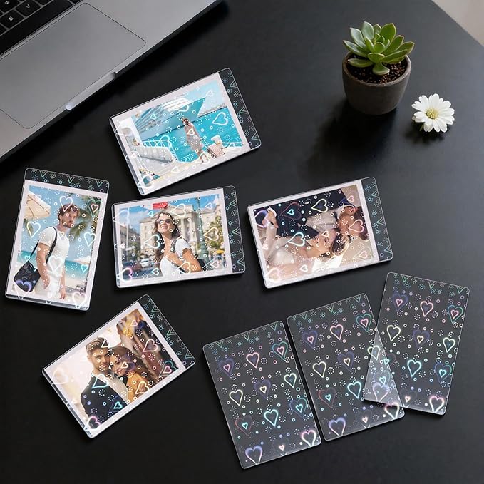 100Pcs Photocard Sleeves, Holographic Card Sleeves, 200 Microns | Flashing - Image 4