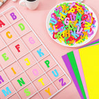 Letter Stickers, 3D Self-Adhesive Alphabet Stickers - Image 6