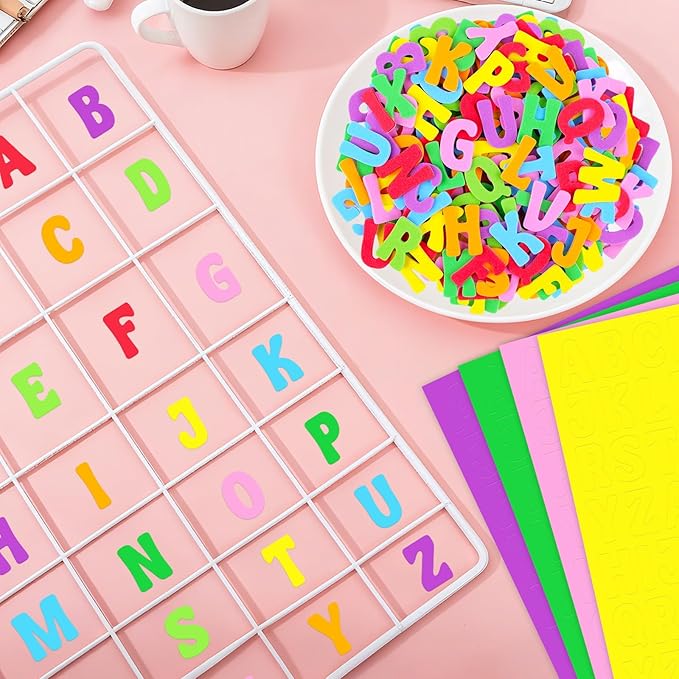 Letter Stickers, 3D Self-Adhesive Alphabet Stickers - Image 6