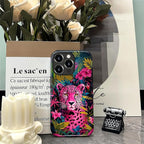 ZHEGAILIAN Case for iPhone 16 Pro Max, Panther Leopard Flower Durable - Image 7