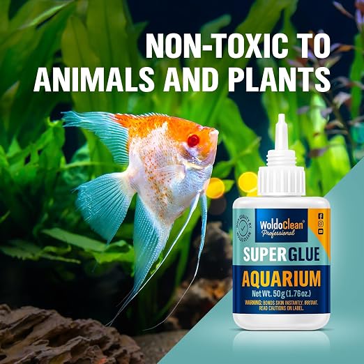 WoldoClean Aquarium Super Glue Gel 50g Fish Safe - Image 5
