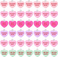 Augshy 64 Pcs Mother's Day Resin Charms, Mom Conversation Heart Charm | Love by Augshy