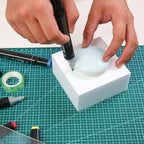 Crafare 4X4X2 Inch Craft Foam Blocks 24 Pack Polystyrene Brick - Image 3