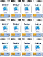 Canson Montval Watercolor Paper, 5.5" x 8.5", 12 Sheets/Pad, 12 Pads | Artist by Unknown