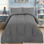 Utopia Bedding Grey Kids Comforter Set by UTOPIABEDDING