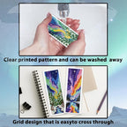 ACRNIGHEET 6PCS Cross Stitch Kits Stamped Cross Stitch Bookmark Kit - Image 3