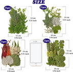 84 Pcs Dried Leaves Pressed Flowers - Image 7