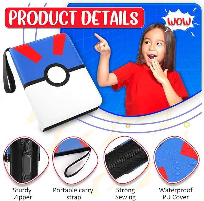 900 - Pockets Trading Card Binder - Image 3