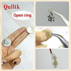4600 Pcs Jump Rings for Jewelry Making Kit Gold & Silver, Open Rings - Image 5