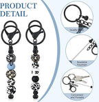 Tondiamo 24 Pcs Beadable Keychain Bars Bulk Beads - Image 3