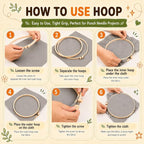 Punch Needle Kit for Beginners – Calf Punch Stitching Kit for Adults, DIY - Image 9