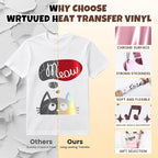 Rose Gold Metallic Foil Iron On Vinyl Roll - Image 6