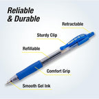 Pilot G2 Premium Refillable & Retractable Rolling Ball Gel Pens, Bold Point - Image 3