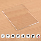 KAITELA Clear Acrylic Sheet 12" x 16" x 1/4" Thick Cast Plexiglass Board - Image 5